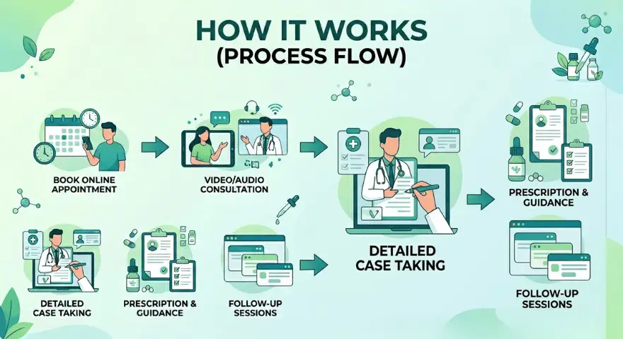 Online Homeopathy Consultation How It Works & Is It Effective Best homeopathy hospital in kerala