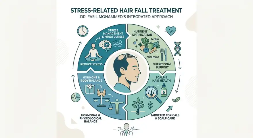 Stress-Related Hair Fall Treatment Best Homeopathy hospital in Kerala